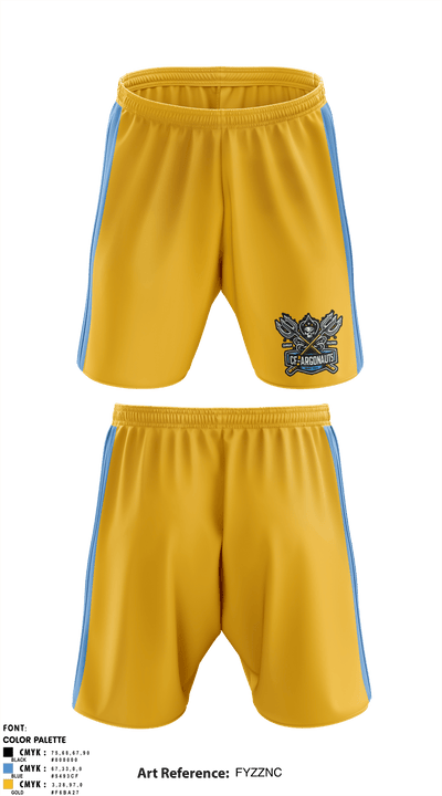 CF-ARGONAUTS 46568656 Athletic Shorts With Pockets - 2