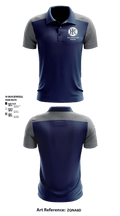 Kent Island Youth Softball 28747832 Short Sleeve Performance Polo - 4
