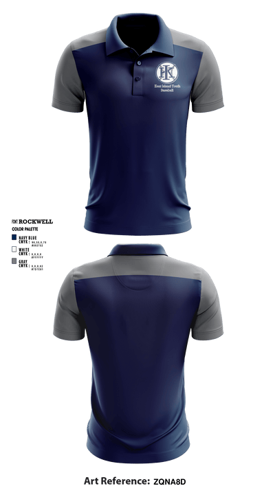 Kent Island Youth Softball 28747832 Short Sleeve Performance Polo - 4