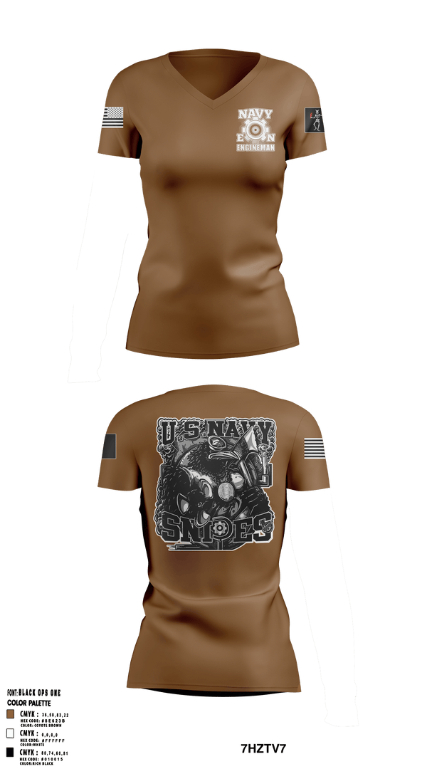 Women's Short Sleeve Vneck Shirt, , Navy, Teamtime, Team time, sublimation, custom sports apparel, team uniforms, spirit wear, spiritwear, sports uniforms, custom shirts, team store, custom team store, fundraiser sports, apparel fundraiser