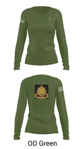 2nd BDE, 94th TD 39166660 Women's Long Sleeve V-neck Shirt - 40