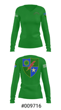 75 Ranger Regiment. 4790927 Women's Long Sleeve V-neck Shirt - 37