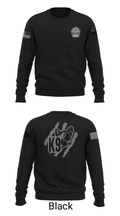 Wayne County K9 Team 22596021 Crew Neck Sweatshirt - 18