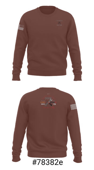 294th  Maintenance 26842643 Crew Neck Sweatshirt - 7