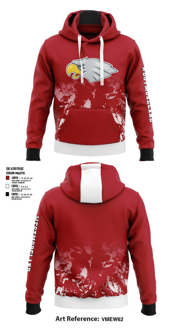 Hoodie, Westmoreland High School, Men's Basketball, Teamtime, Team time, sublimation, custom sports apparel, team uniforms, spirit wear, spiritwear, sports uniforms, custom shirts, team store, custom team store, fundraiser sports, apparel fundraiser