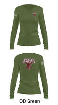E Troop 5CR Raiders 18563163 Women's Long Sleeve V-neck Shirt - 39