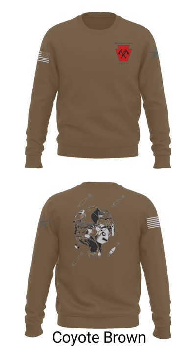 1-111th IN BN 37171288 Crew Neck Sweatshirt - 10