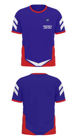 Short Sleeve Performance Polo, Utica Academy of Science Charter School (High School) Soccer, Men's Soccer, Teamtime, Team time, sublimation, custom sports apparel, team uniforms, spirit wear, spiritwear, sports uniforms, custom shirts, team store, custom team store, fundraiser sports, apparel fundraiser
