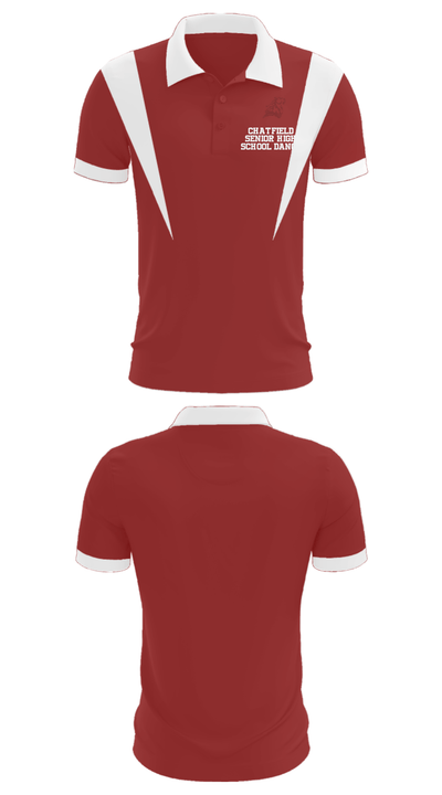Chatfield Senior High School Dance 15118169 Short Sleeve Performance Polo - 6