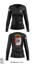 3-71 Cav 17048768 Women's Long Sleeve V-neck Shirt - 49