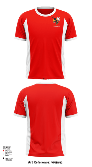 Short Sleeve Performance Shirt, Yellow Jackets, Cheer, Teamtime, Team time, sublimation, custom sports apparel, team uniforms, spirit wear, spiritwear, sports uniforms, custom shirts, team store, custom team store, fundraiser sports, apparel fundraiser