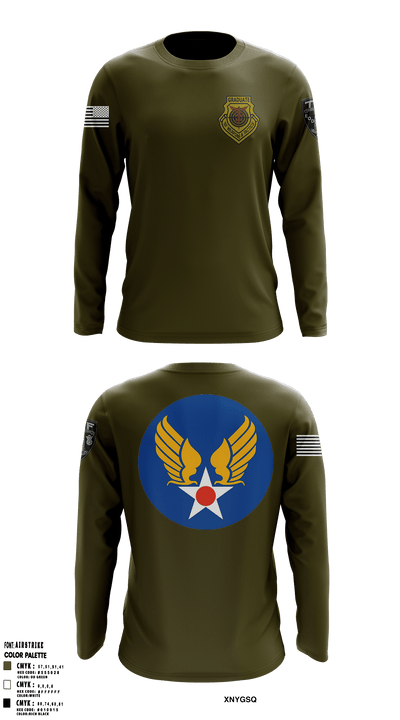 790 Convoy Response Force 2005-2007 37832411 Long Sleeve Performance Shirt - 1