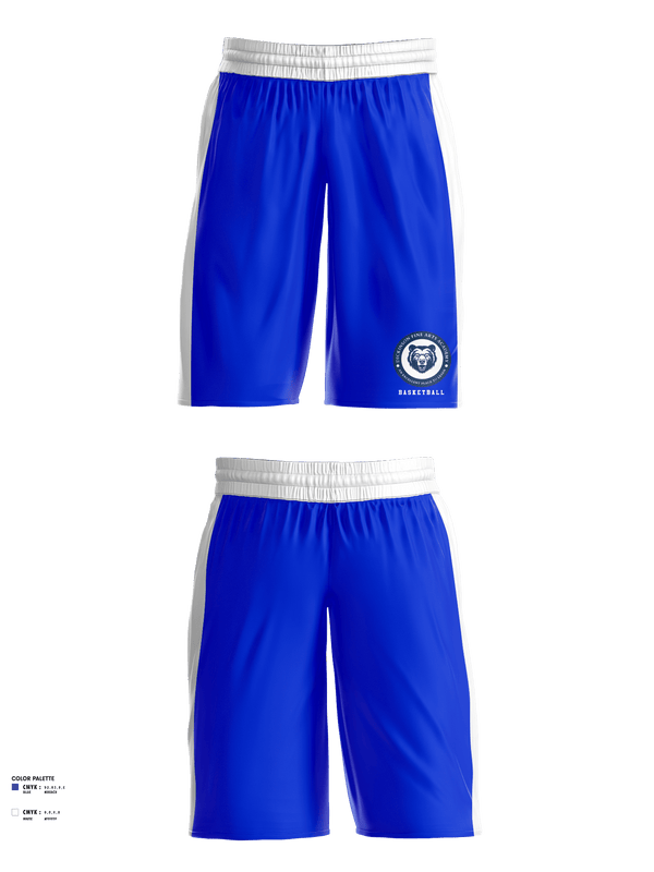 Mens Basketball Shorts, Dickinson Intermediate Fine Arts Academy Basketball, Men's Basketball, Teamtime, Team time, sublimation, custom sports apparel, team uniforms, spirit wear, spiritwear, sports uniforms, custom shirts, team store, custom team store, fundraiser sports, apparel fundraiser