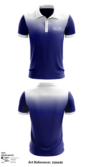 Short Sleeve Performance Polo, Richard T Stank Middle School, Spirit Store, Teamtime, Team time, sublimation, custom sports apparel, team uniforms, spirit wear, spiritwear, sports uniforms, custom shirts, team store, custom team store, fundraiser sports, apparel fundraiser