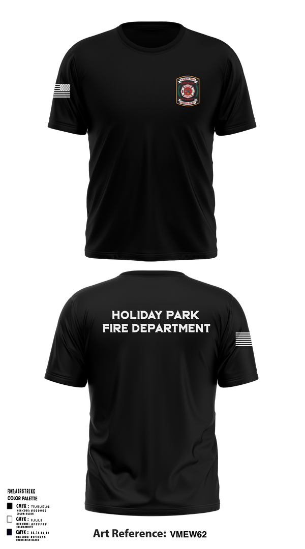 Short Sleeve Performance Shirt, holiday Park fire department, , Teamtime, Team time, sublimation, custom sports apparel, team uniforms, spirit wear, spiritwear, sports uniforms, custom shirts, team store, custom team store, fundraiser sports, apparel fundraiser
