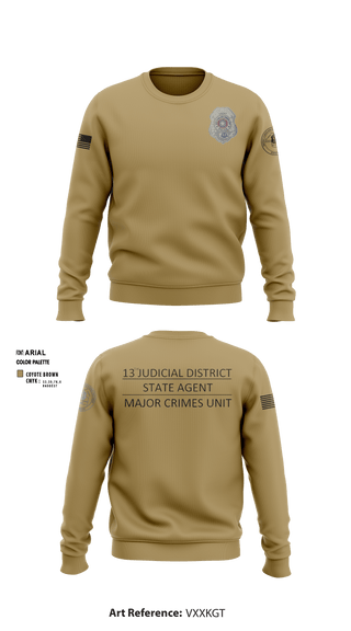 Crew Neck Sweatshirt, , Police, Teamtime, Team time, sublimation, custom sports apparel, team uniforms, spirit wear, spiritwear, sports uniforms, custom shirts, team store, custom team store, fundraiser sports, apparel fundraiser