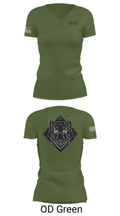 Alpha Company, 5th GSB 40097456 Women's Short Sleeve V-neck Shirt - 28