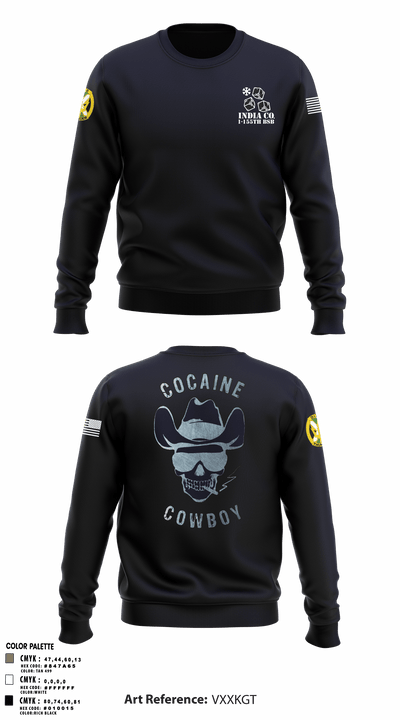 India Co 88933123 Crew Neck Sweatshirt - 3