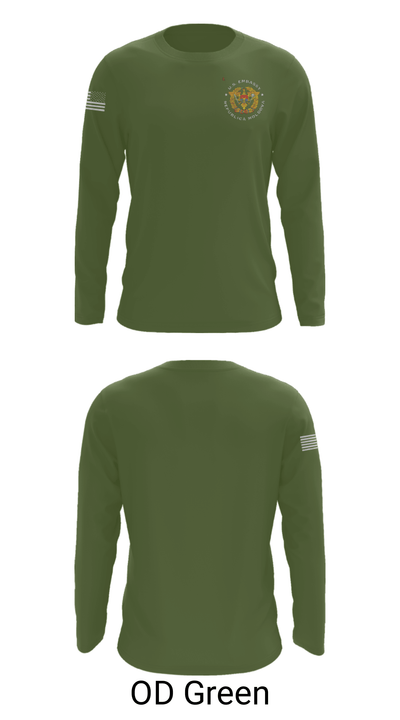 Detachment Republica Moldova 57338540 Long Sleeve Performance Shirt - 26