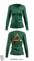 Crossfit ComebackCrossfit Comeback 28703424 Women's Long Sleeve V-neck Shirt - 1