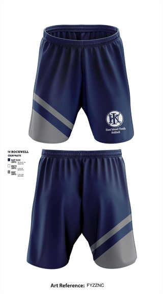Athletic Shorts With Pockets, Kent Island Youth Softball, Spirit Store, Teamtime, Team time, sublimation, custom sports apparel, team uniforms, spirit wear, spiritwear, sports uniforms, custom shirts, team store, custom team store, fundraiser sports, apparel fundraiser