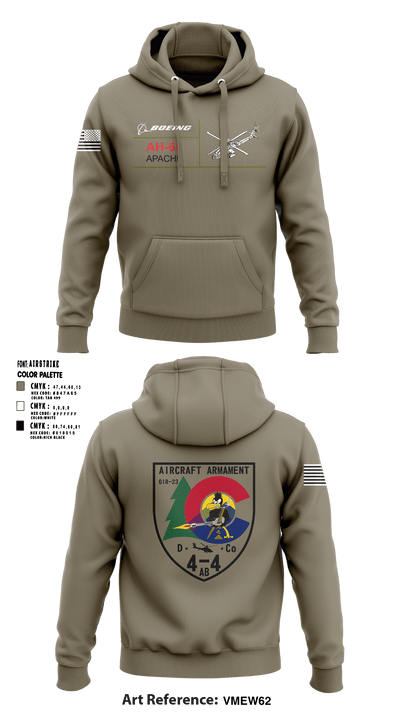 4-4 ARMT 94073583 Hoodie - 50
