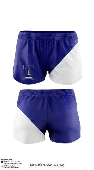 Track Shorts, Tulelake High School, Spirit Store, Teamtime, Team time, sublimation, custom sports apparel, team uniforms, spirit wear, spiritwear, sports uniforms, custom shirts, team store, custom team store, fundraiser sports, apparel fundraiser