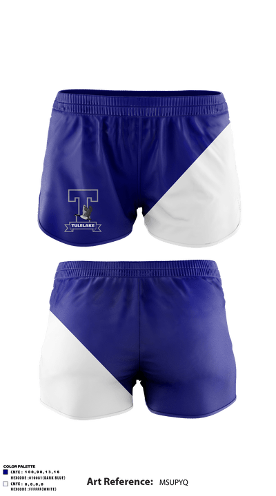 Tulelake High School 93178853 Track Shorts - 1