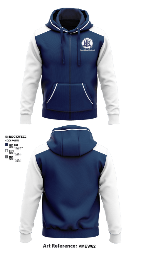 Zip Hoodie, Kent Island Youth Softball, Spirit Store, Teamtime, Team time, sublimation, custom sports apparel, team uniforms, spirit wear, spiritwear, sports uniforms, custom shirts, team store, custom team store, fundraiser sports, apparel fundraiser