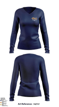 Detachment 355 13581512 Women's Long Sleeve V-neck Shirt - 1