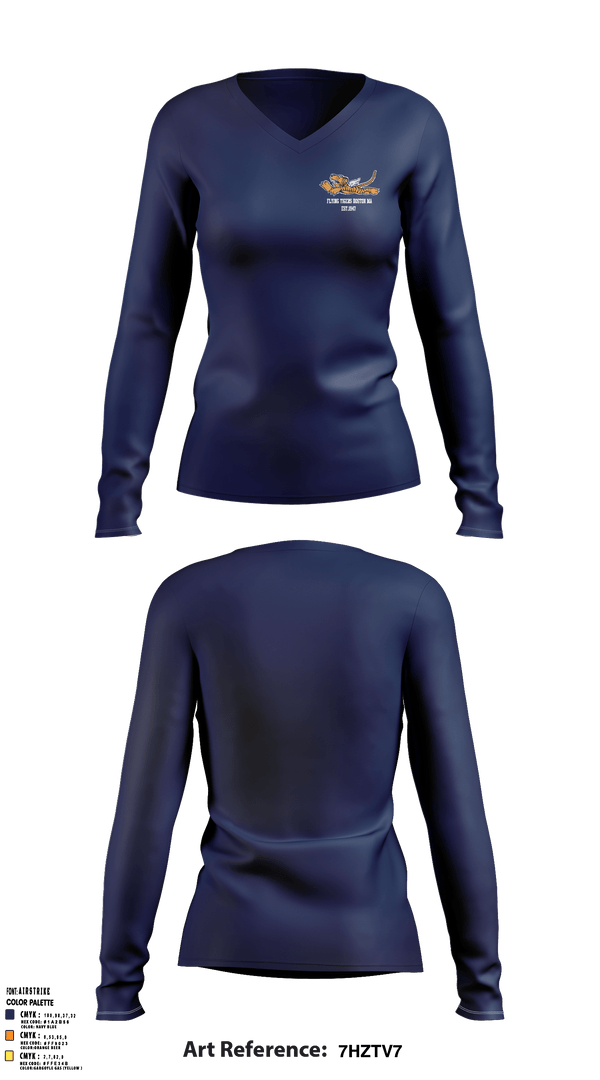 Women's Long Sleeve Vneck Shirt, Detachment 355Detachment 355, Air Force, Teamtime, Team time, sublimation, custom sports apparel, team uniforms, spirit wear, spiritwear, sports uniforms, custom shirts, team store, custom team store, fundraiser sports, apparel fundraiser