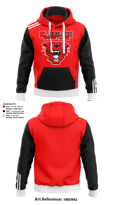 El Dorado High School Wrestling 31445016 Hoodie - 1