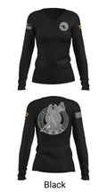 Albany Anglers Recruiting Station 30426253 Women's Long Sleeve V-neck Shirt - 39