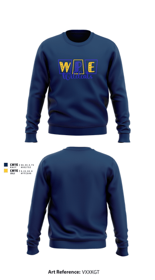 Crew Neck Sweatshirt, Waldo Pafford Elementary, Spirit Store, Teamtime, Team time, sublimation, custom sports apparel, team uniforms, spirit wear, spiritwear, sports uniforms, custom shirts, team store, custom team store, fundraiser sports, apparel fundraiser