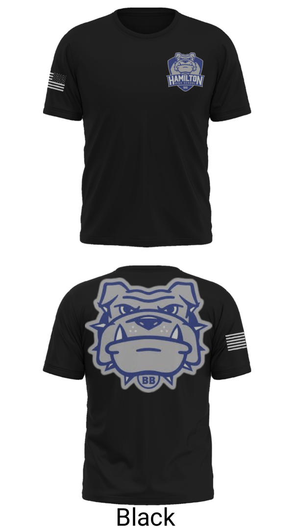 Short Sleeve Performance Shirt, Hamilton High School Soccer, Men's Soccer, Teamtime, Team time, sublimation, custom sports apparel, team uniforms, spirit wear, spiritwear, sports uniforms, custom shirts, team store, custom team store, fundraiser sports, apparel fundraiser