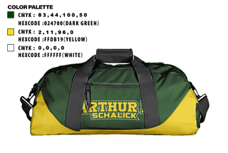 Duffle Bag, Arthur P Schalick High School, Spirit Store, Teamtime, Team time, sublimation, custom sports apparel, team uniforms, spirit wear, spiritwear, sports uniforms, custom shirts, team store, custom team store, fundraiser sports, apparel fundraiser