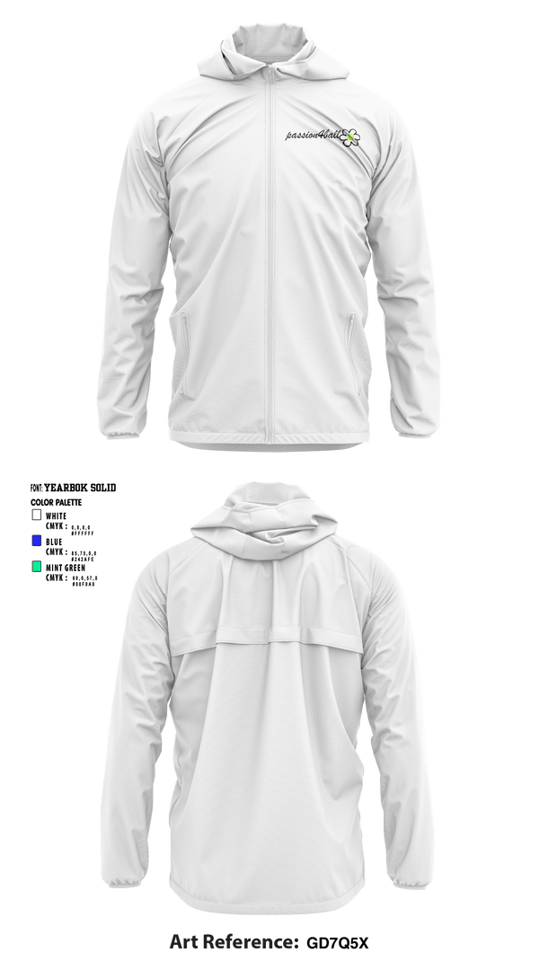 Windbreaker, Passion4ball, Tennis, Teamtime, Team time, sublimation, custom sports apparel, team uniforms, spirit wear, spiritwear, sports uniforms, custom shirts, team store, custom team store, fundraiser sports, apparel fundraiser