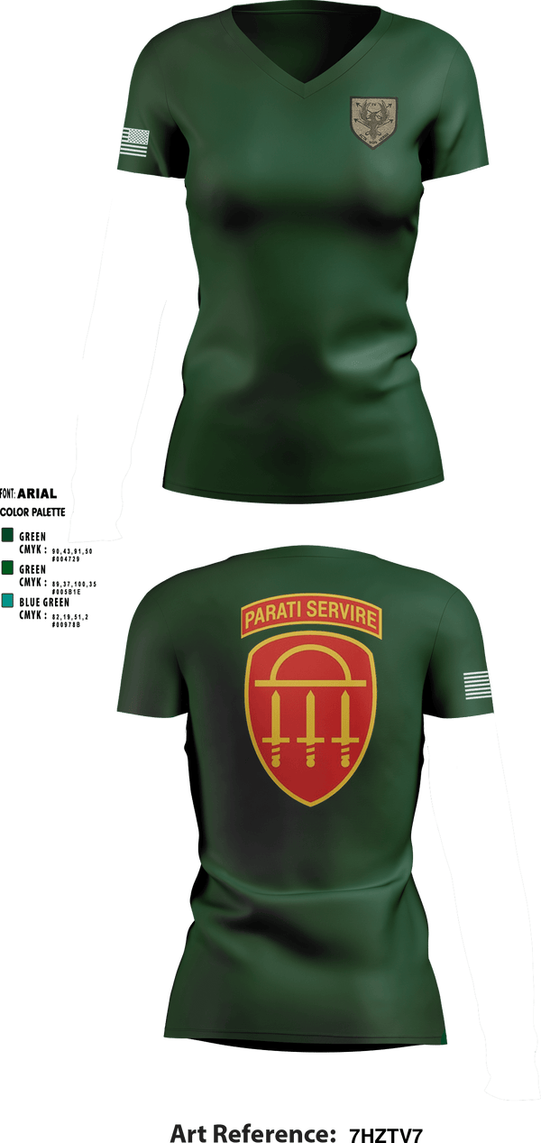 Women's Short Sleeve Vneck Shirt, , National Guard, Teamtime, Team time, sublimation, custom sports apparel, team uniforms, spirit wear, spiritwear, sports uniforms, custom shirts, team store, custom team store, fundraiser sports, apparel fundraiser