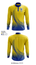 Humboldt High School Basketball 17496278 Quarter Zip Jacket - 1