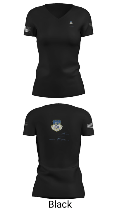 315th Airlift Wing/315th Maintenance Group 82634422 Women's Short Sleeve V-neck Shirt - 20