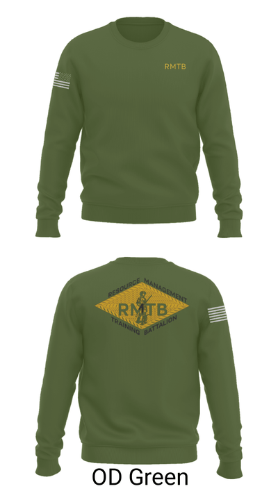 Resource Management Training Battalion 37478088 Crew Neck Sweatshirt - 10
