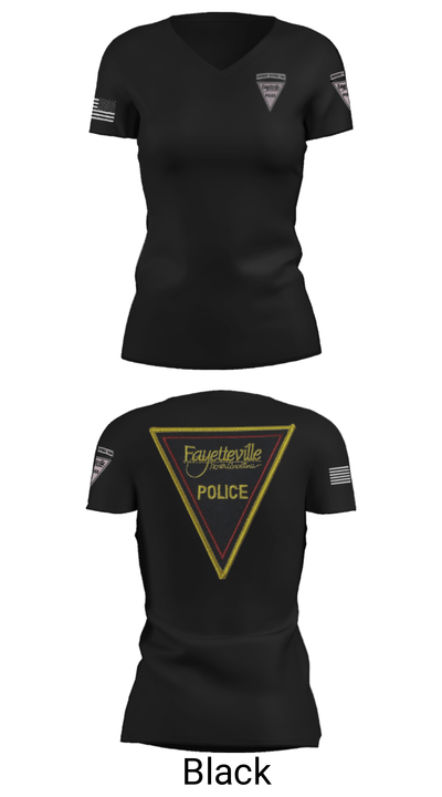 Emergency Response Team 1130693 Women's Short Sleeve V-neck Shirt - 4