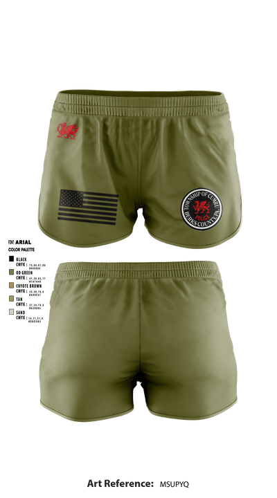 Cumru Township Police Department 51798017 Ranger Panties - 2