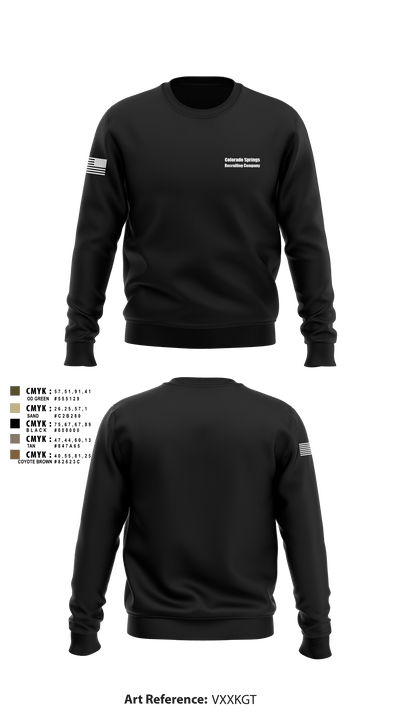 Colorado Springs Recruiting Company 18655680 Crew Neck Sweatshirt - 1