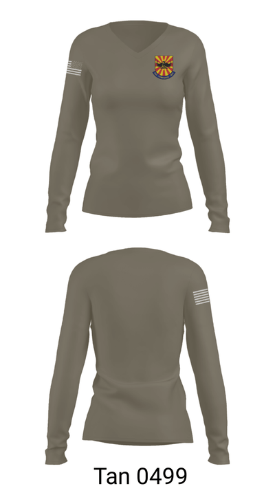 Sky Harbor Composite Squadron 49048308 Women's Long Sleeve V-neck Shirt - 40