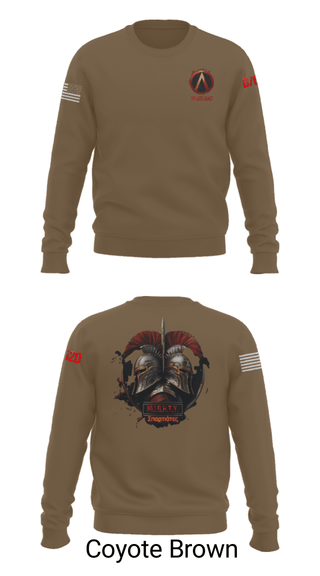 Crew Neck Sweatshirt, , Army, Teamtime, Team time, sublimation, custom sports apparel, team uniforms, spirit wear, spiritwear, sports uniforms, custom shirts, team store, custom team store, fundraiser sports, apparel fundraiser
