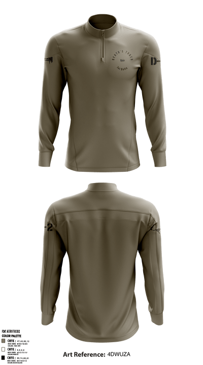 Death's Touch Opie 51753368 Quarter Zip Jacket - 6