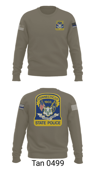Crew Neck Sweatshirt, , Police, Teamtime, Team time, sublimation, custom sports apparel, team uniforms, spirit wear, spiritwear, sports uniforms, custom shirts, team store, custom team store, fundraiser sports, apparel fundraiser