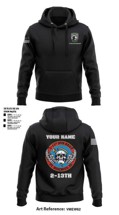 D Co 2-13 AVN REGT_SOLDIERS 19374503 Hoodie - 6