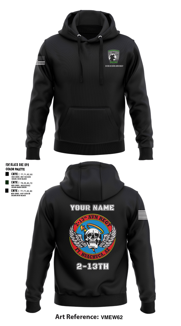 Hoodie, D Co 2-13 AV REGT, Army, Teamtime, Team time, sublimation, custom sports apparel, team uniforms, spirit wear, spiritwear, sports uniforms, custom shirts, team store, custom team store, fundraiser sports, apparel fundraiser